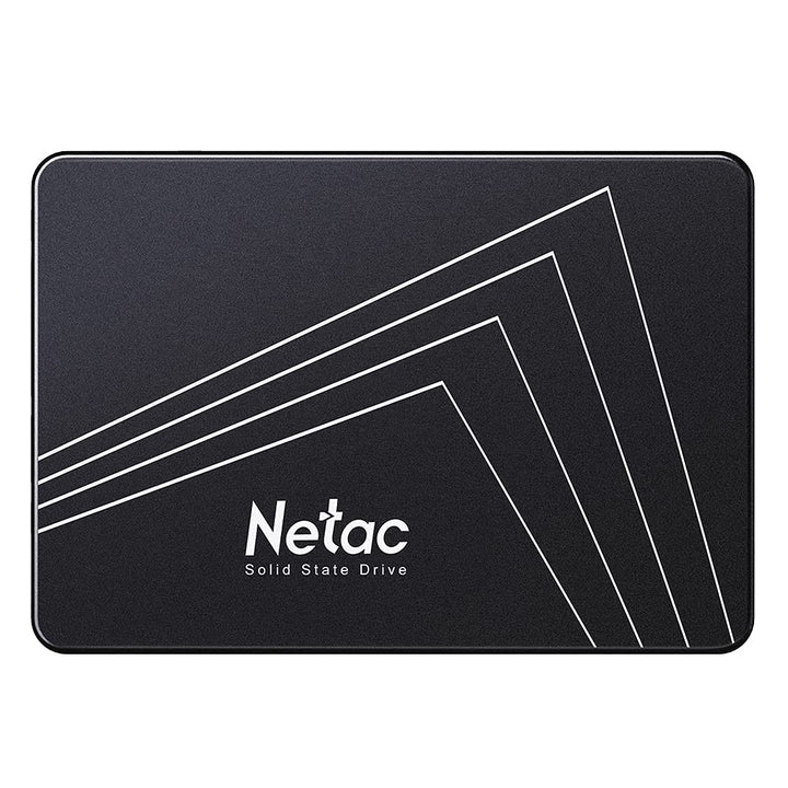 Netac SSD 120GB, SSD Festplatte Intern Sata 3.0 2,5 Zoll für Laptop, PC, Desktop, (N530S, Schwarz, 3