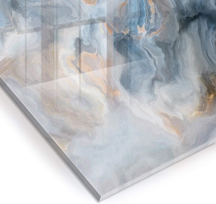 murando Spritzschutz Glas für Küche 80x60 cm Küchenrückwand Küchenspritzschutz Fliesenschutz Glasbil