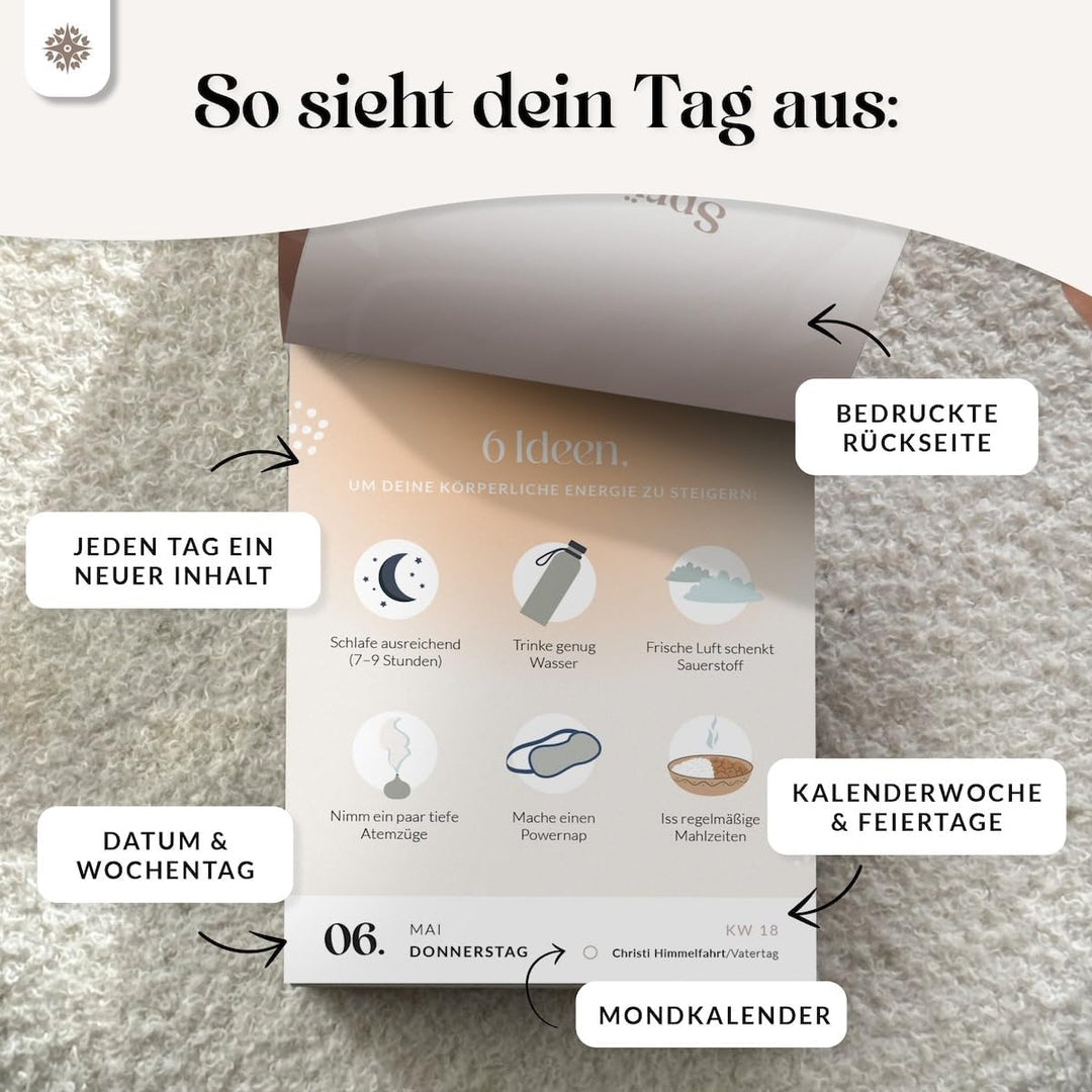 Lebenskompass® Abreisskalender 2027 – Achtsamkeitskalender täglich, 2027