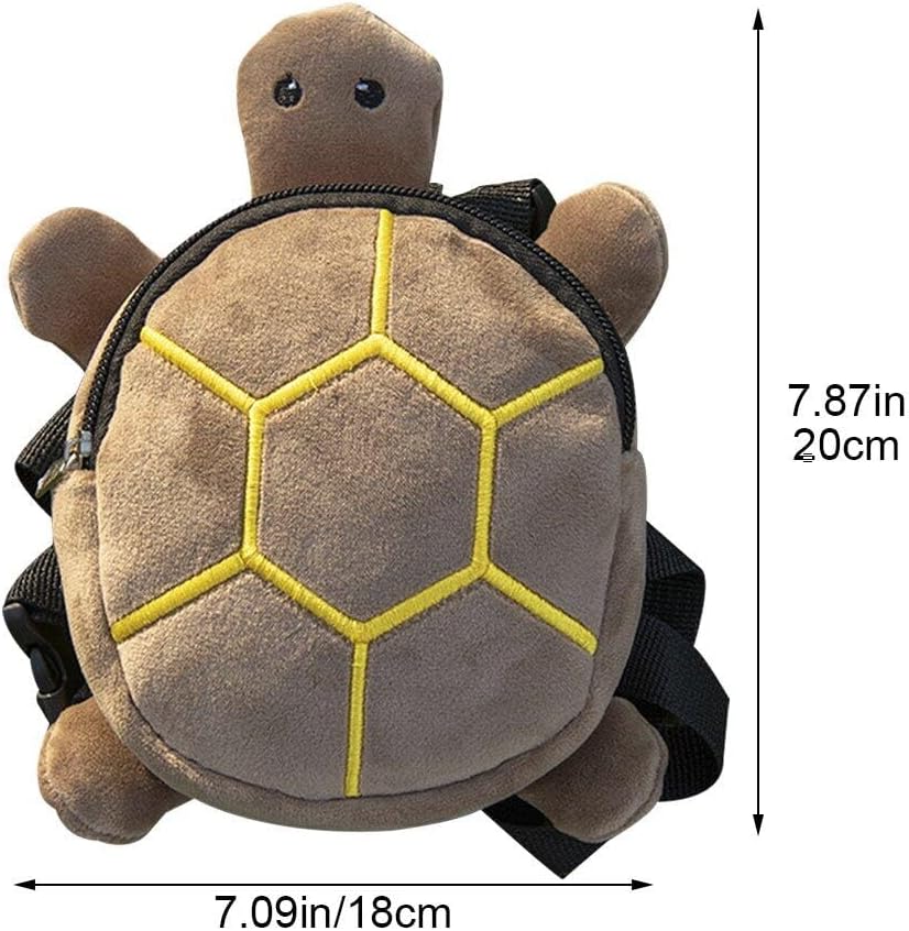 Hunderucksack, No-Pull-haustiergeschirr, Weste, Niedlicher Schildkrötenform, Selbsttragender Rucksac