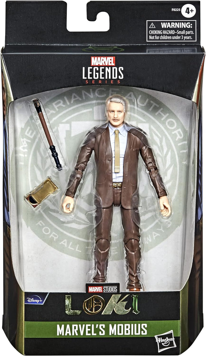 Marvel Hasbro Legends Series 15 cm grosse Mobius Action-Figur, Premium-Design, 1 Figur und 2 Accesso
