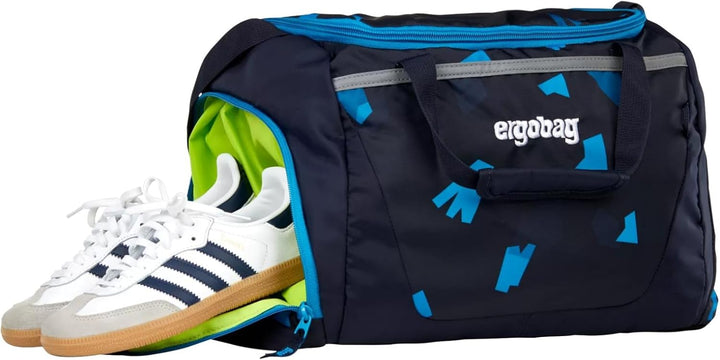 ergobag Sporttasche | 20 Liter Kindersporttasche mit Schuhfach, verschiedene Motive, ideal als Schwi