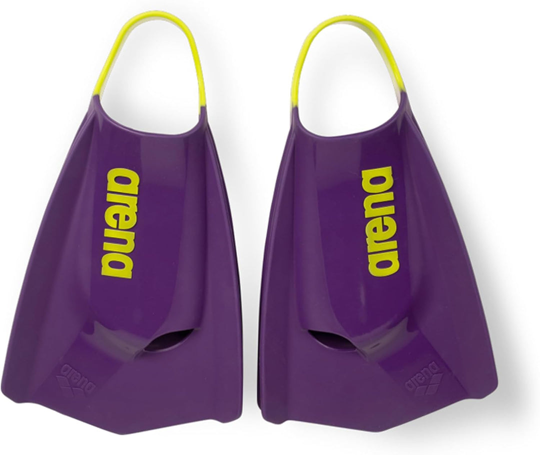 ARENA Powerfin Pro II Schwimmbad-Trainingsflossen, Schwimmflossen für Erwachsene, Flossen aus 100% S