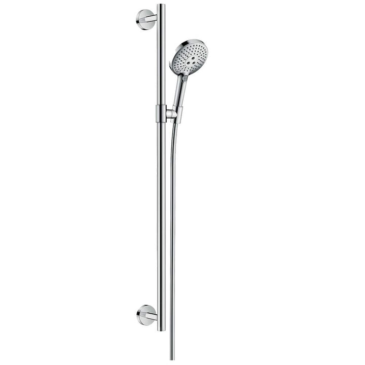 hansgrohe Raindance Select S Duschset, 0,90 m, 3 Strahlarten, wassersparend, Chrom 0,90m Set 3 Strah