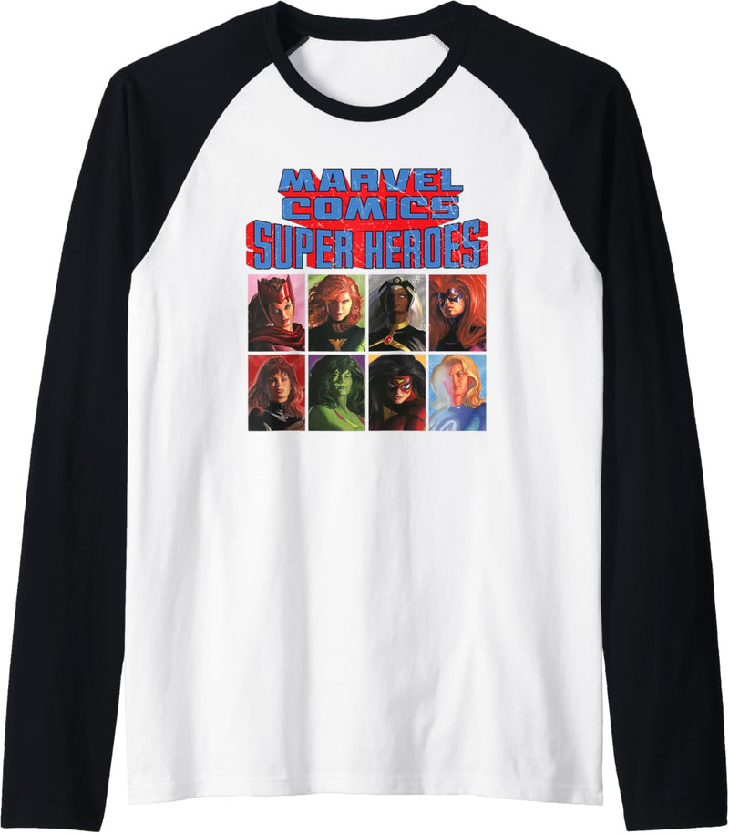 Marvel Comics Super Heroes The Timeless Collection Raglan