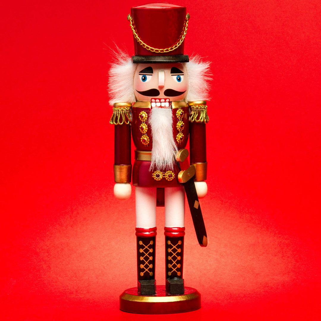 SIKORA NK-I Deko Nussknacker Figur aus Holz Verschiedene Motive 3 Grössen, Grösse:Höhe ca. 28 cm, Fa