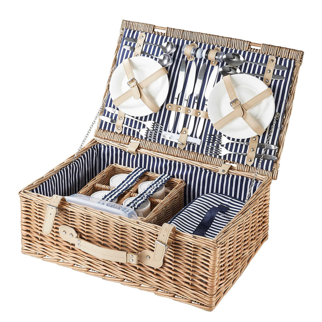 BUTLERS A DAY IN THE PARK Picknickkorb für 4 Personen B 55 x T 37cm