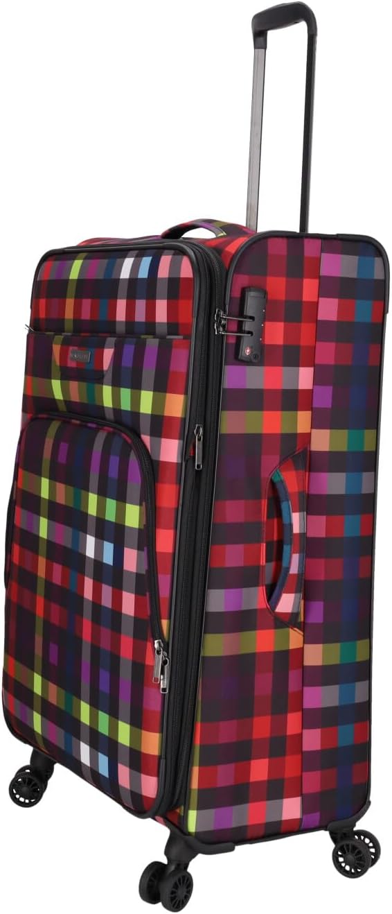 Kenorada Reisetrolley SoftLITE 4w | Koffer aus strapazierfähigem Polyester | leichter Trolley mit vi