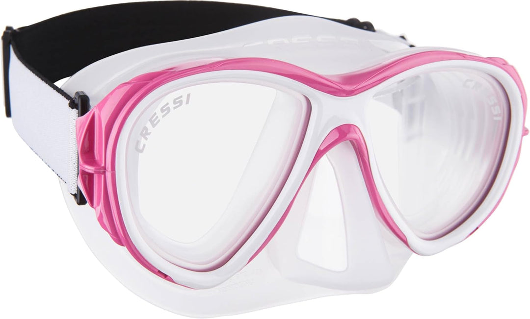 Cressi Samoa zum Tauchen und Schnorcheln - Samoa Maske oder Set Samoa Maske + Schnorchel Mexico, Ein