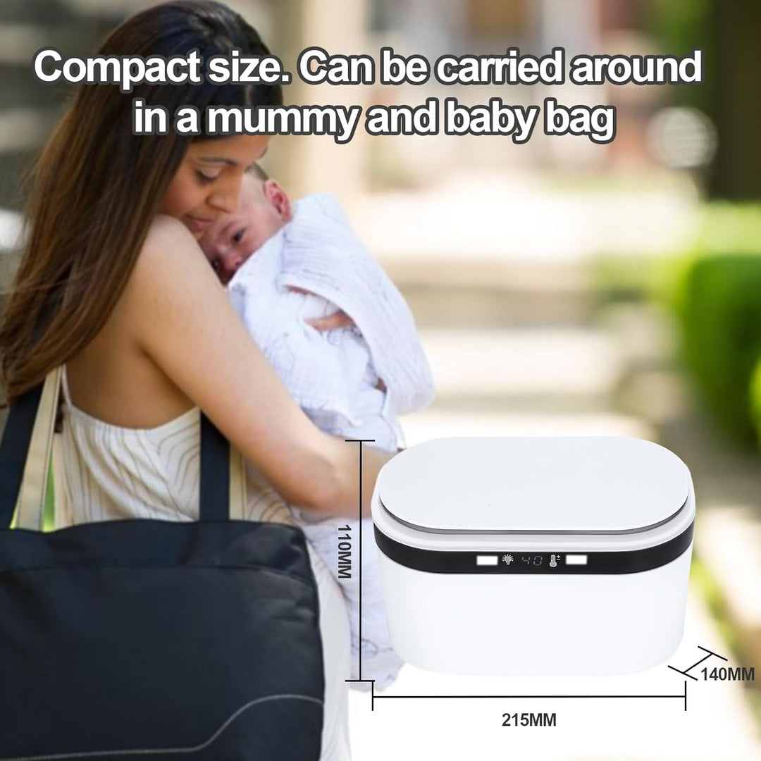 Wischtücherwärmer, innovatives Federdesign, Wischtücherspender mit grossem Fassungsvermögen für Baby