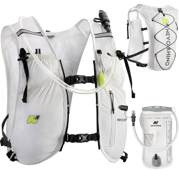 Running Hydration Vest, 5.5L Running Vest for Women Men with 2L TPU Water Bladder,Hydration Backpack