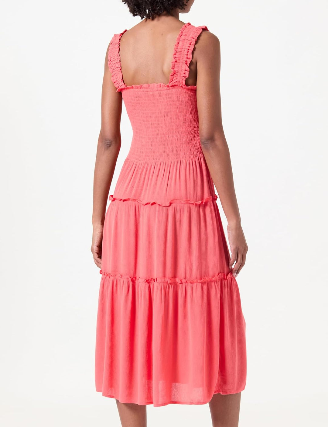 VERO MODA Female Kleid VMMENNY Langes Kleid M Cayenne, M Cayenne