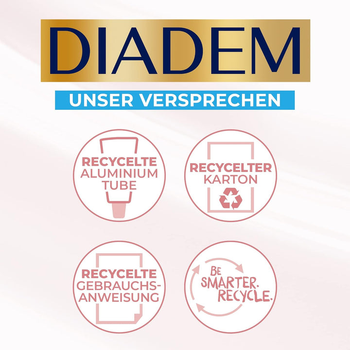 Schwarzkopf Diadem 3 in 1 Pflege-Color-Creme 794 Ultra Hellblond Stufe 3 (3 x 170 ml), permanente Ha