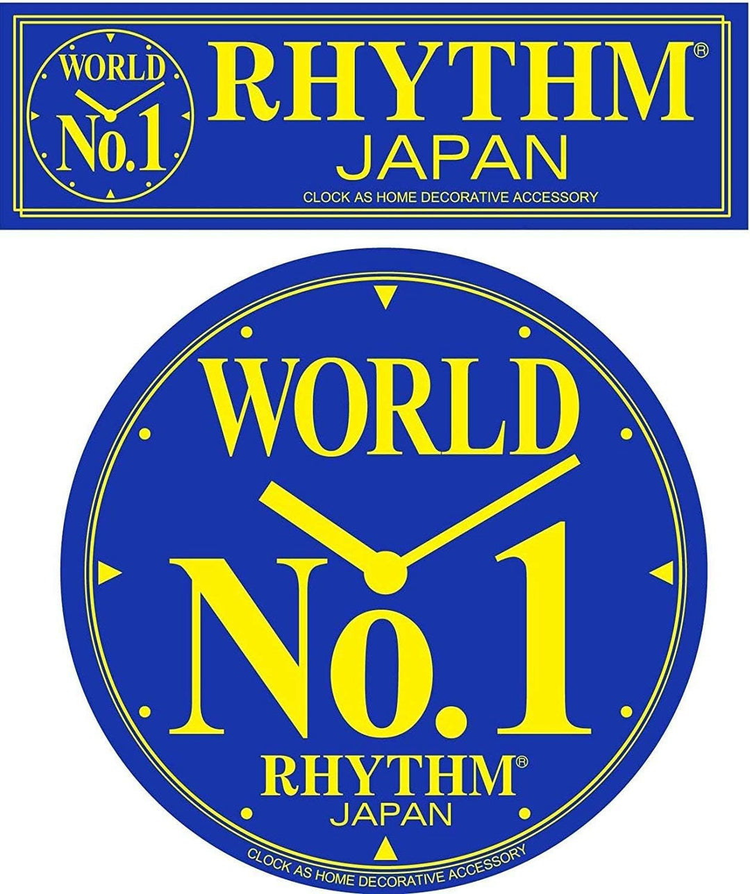 Rhythm Kunstvolles Menschen Zwei Ton Kaminuhr mit Ultra Slow Pendel