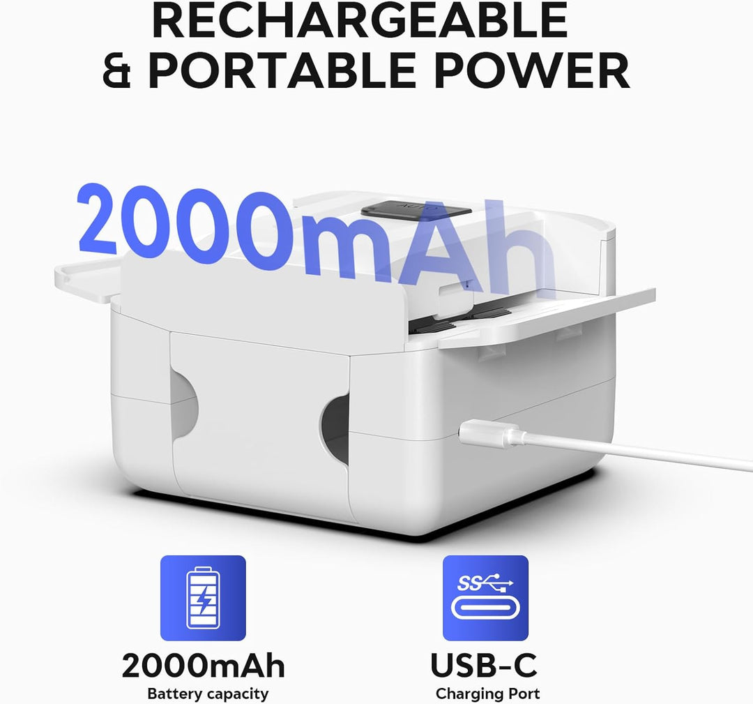 Elektrischer Kartenmischer, 2000mAh Wiederaufladbare Kartenmischmaschine für 1–2 Kartendecks, Karten