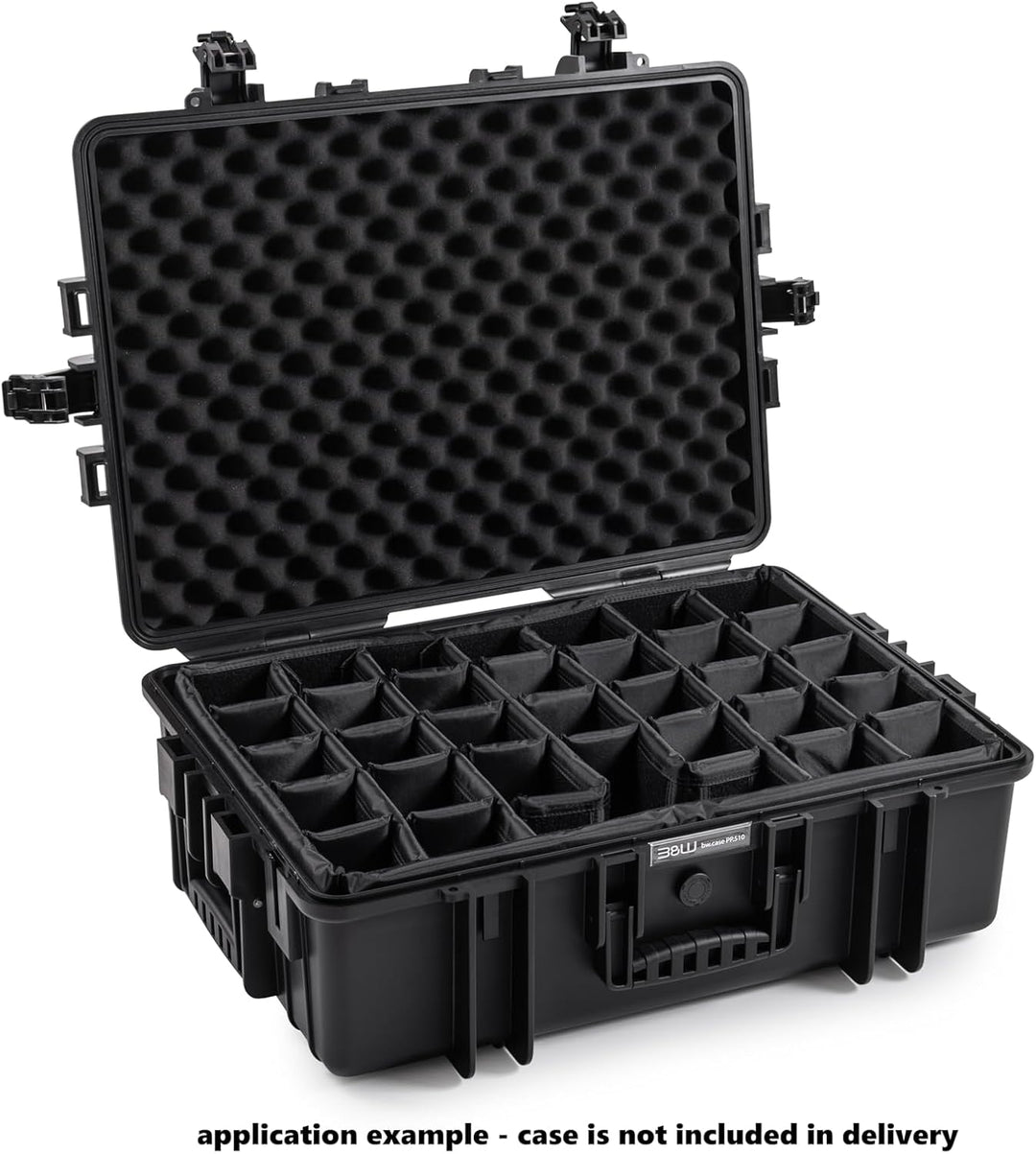 Variable Facheinteilung für deinen robusten - B&W Typ 6500 - Outdoor Transportkoffer, Facheinteilung