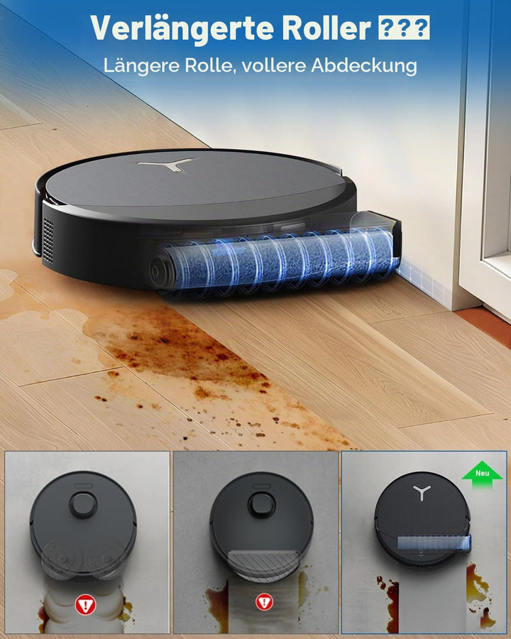 19 Stück T90 Omni Zubehör für ECOVACS DEEBOT T90 Omni / T90 PRO Omni Roboter-Staubsauger, Ersatzzube