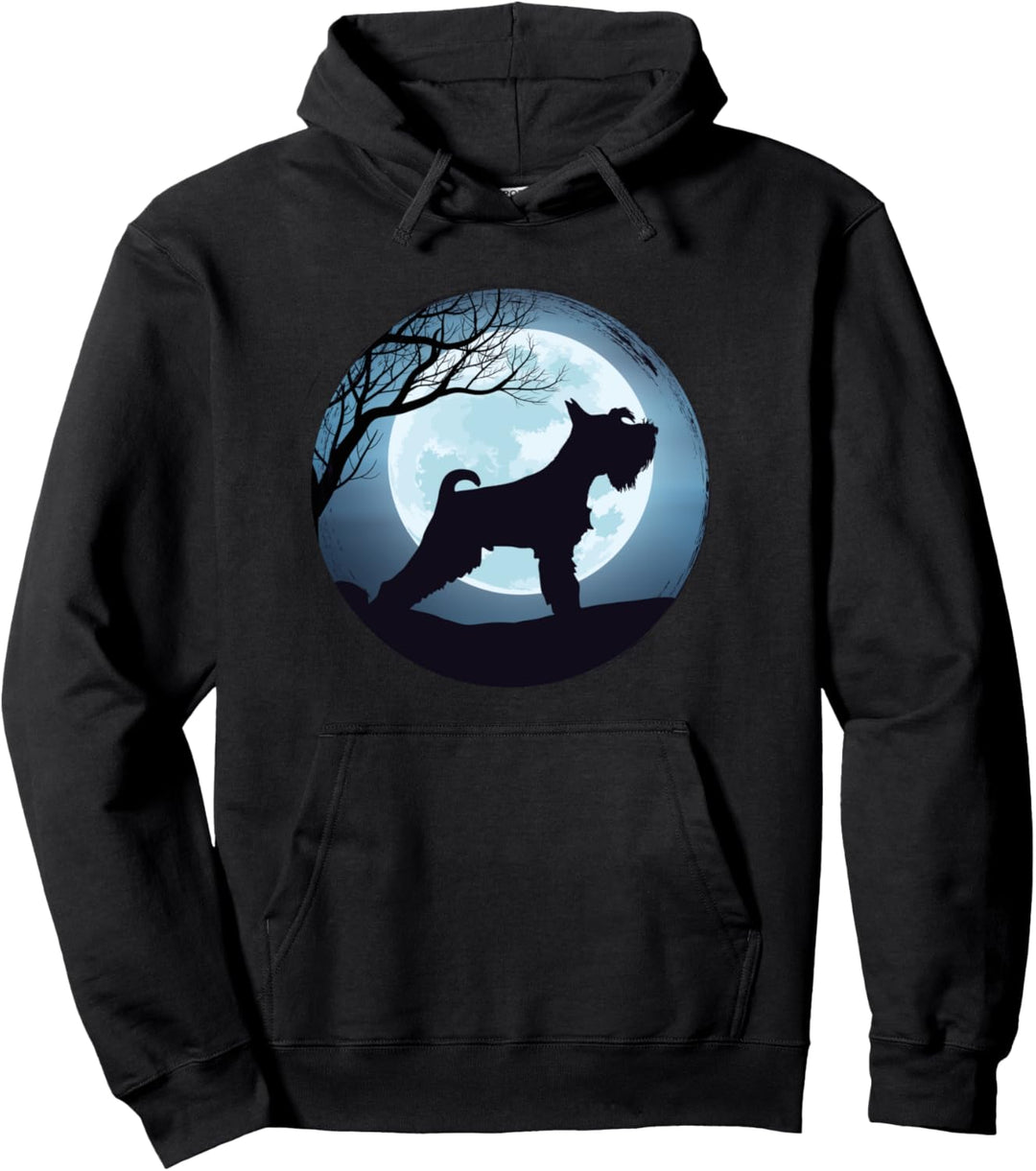 Zwergschnauzer Hund Kapuzenpullover Pullover Hoodie