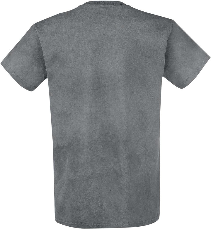 The Mountain Herren Sea Trtl Collage Adult, Blue, Small T-Shirt, S Grau