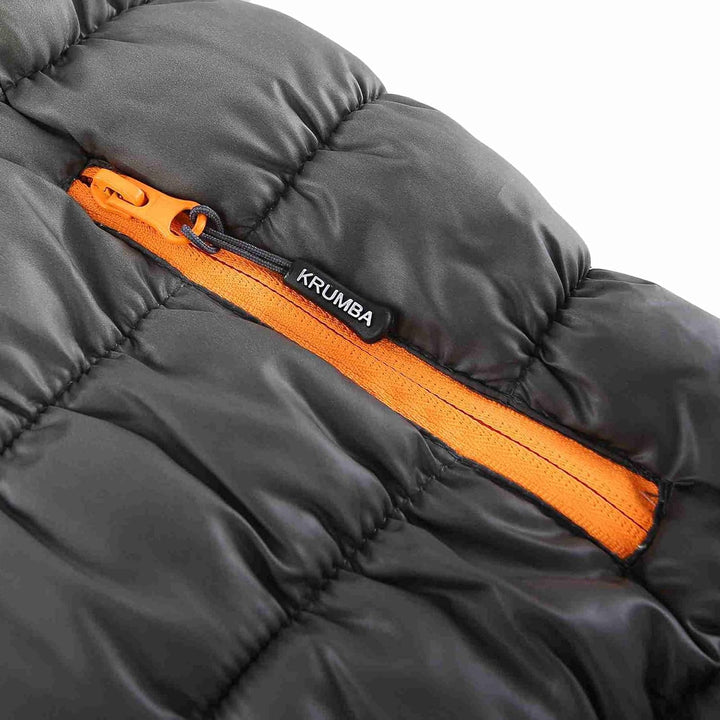 Krumba Jungen Wasserdicht Kapuze Puffer Jacken 146 Schwarz, 146 Schwarz