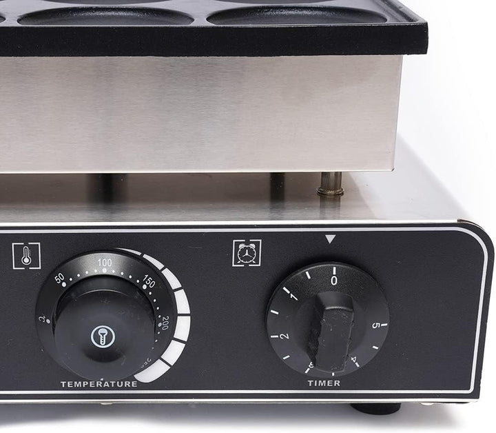 Dutch Pancake Maker, 9pc Dutch Pancake Baker Maker Bügeleisen Maschine 900W Geeignet für Bäckereien,