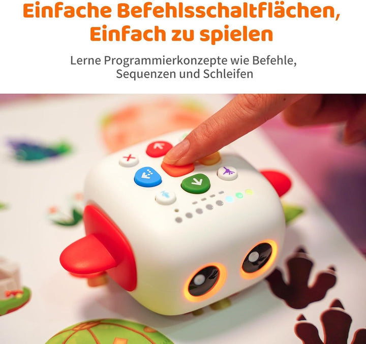 Tale-Bot Pro Klassenzimmer-Set für Kinder von 3-5 Jahren, STEM-Programmier-Roboter-Set für Schulbeda