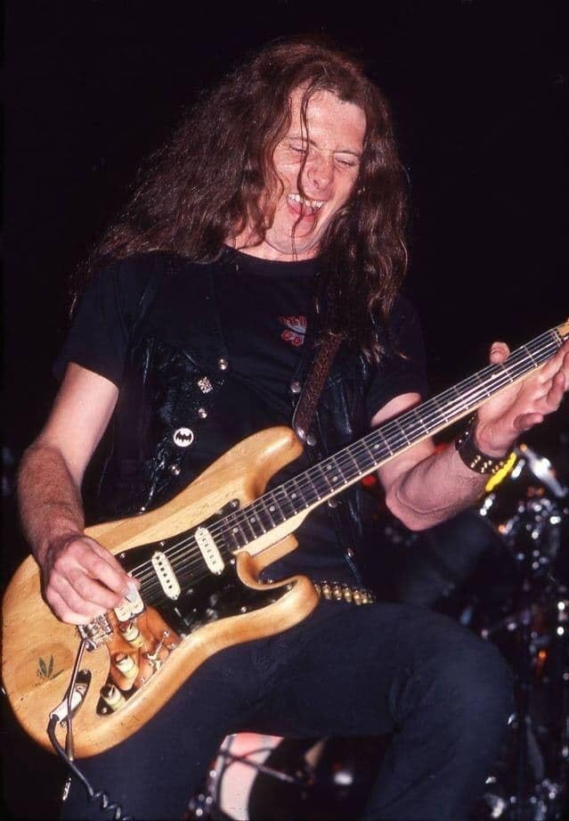 Axman Eddie Clarke (Motörhead) Miniatur-Gitarren-Nachbildung – Musikgeschenke – Handgefertigtes Orna