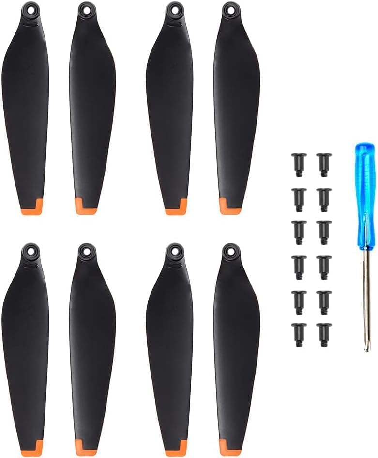 32Pcs Propeller für DJI Mini 3/Lito X1 Ersatzpropeller Blätter Geräuscharm Propellerblatt Ersatzteil