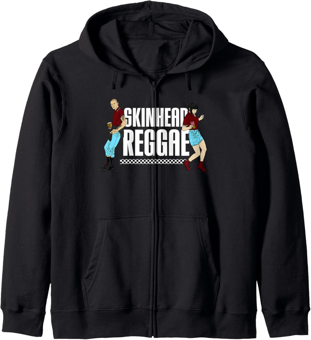 Traditional Skinhead Clothing: Skinhead Reggae Kapuzenjacke