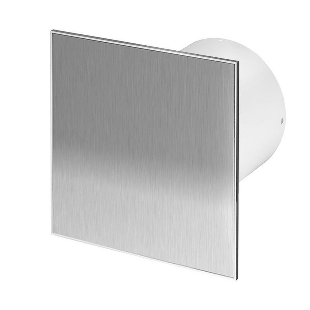Awenta Badlüfter Wand-Ventilator inox Ø 100 mit Nachlauf, Kugellager Silent Trax - Line System+