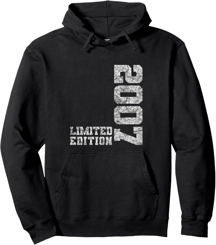 16. Geburtstag Vintage Junge Mädchen 2007 Limited Edition Pullover Hoodie