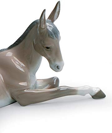 LLADRÓ Krippenfigur Maultier. Maultier (Krippenfigur). Porzellan.
