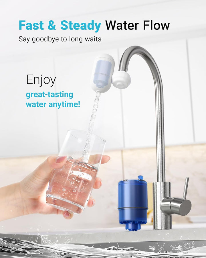 AQUA CREST F088 Replacement for Jura 7525, Krups F088 Coffee Water Filter (Package May Vary), Blau 3