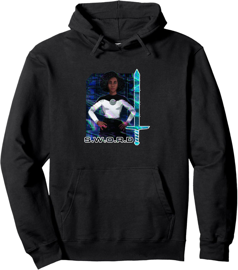 Marvel WandaVision Monica Rambeau S.W.O.R.D. Glitch Pullover Hoodie