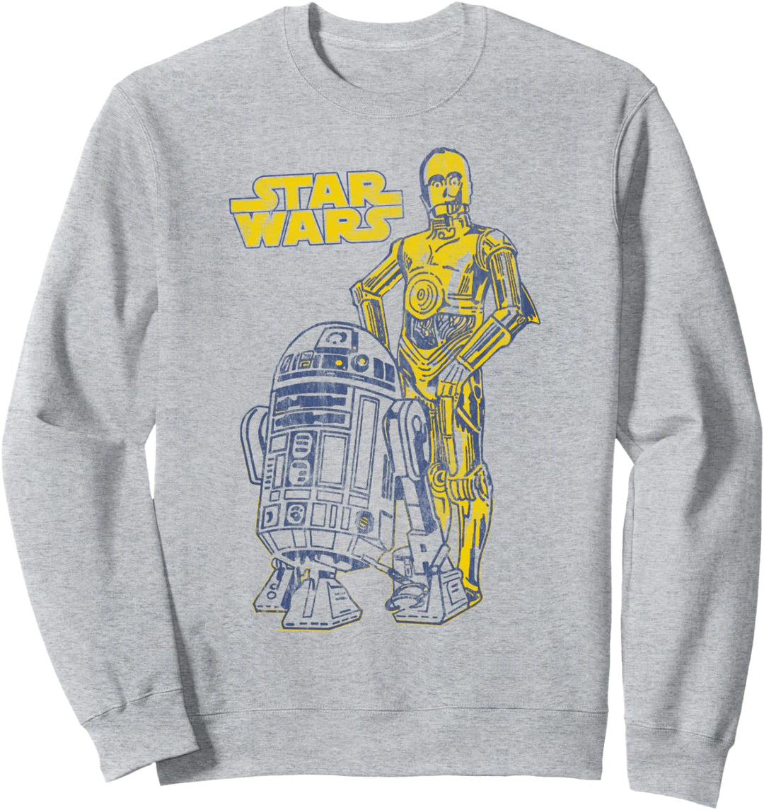 Star Wars Oversized Droid Friends Sweatshirt