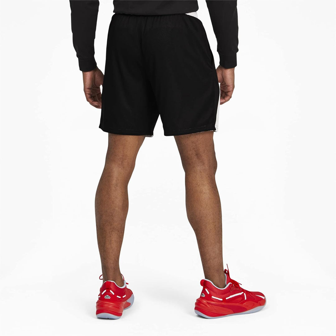 PUMA Herren Flare Shorts XL Schwarz, XL Schwarz
