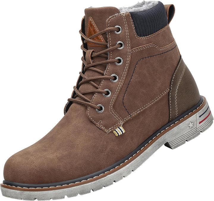 Mishansha Winterschuhe Herren Warme Gefütterte Winterstiefel Damen Wasserdicht Winter Boots 42 EU Br