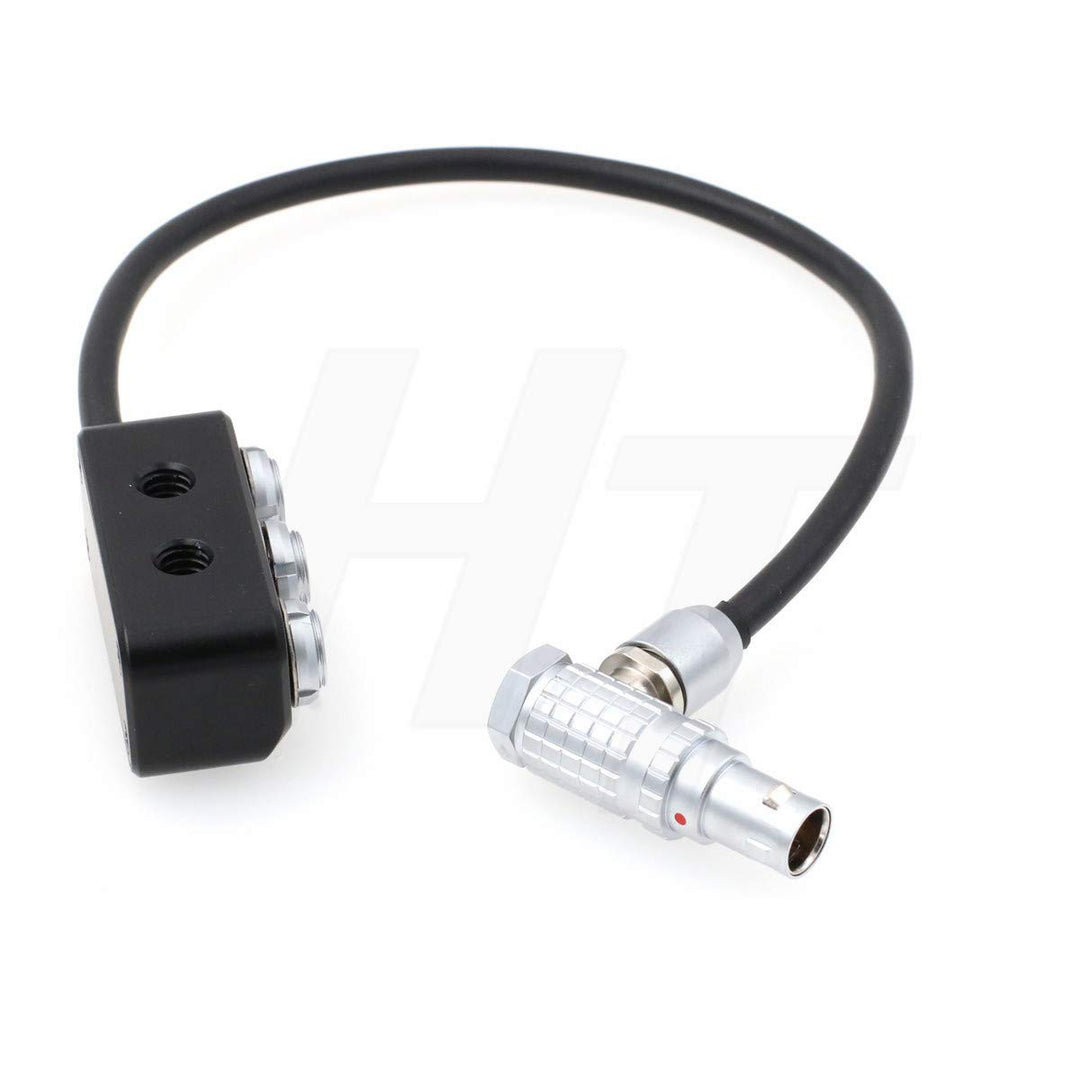 HangTon EXT-RS Adapter Splitter Box für ARRI Alexa Mini Kamera 7 Pin auf Fischer 3 Pin und 0B 2 2 Pi