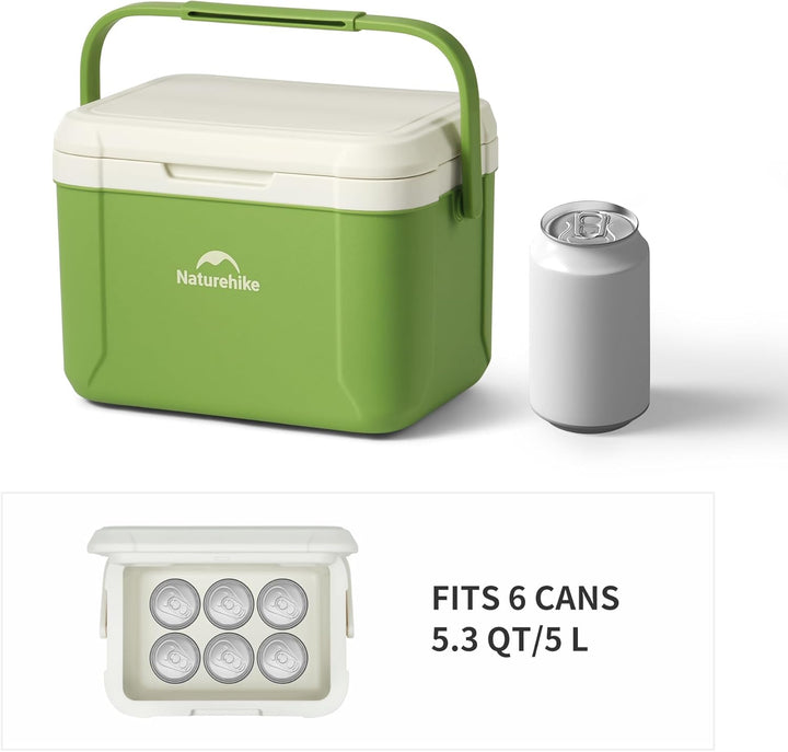 Naturehike Kühlbox 5 Liter/18 Liter Thermobox hochwertige PU Isolierbox 48 Std. Kühlleistung Kühltas