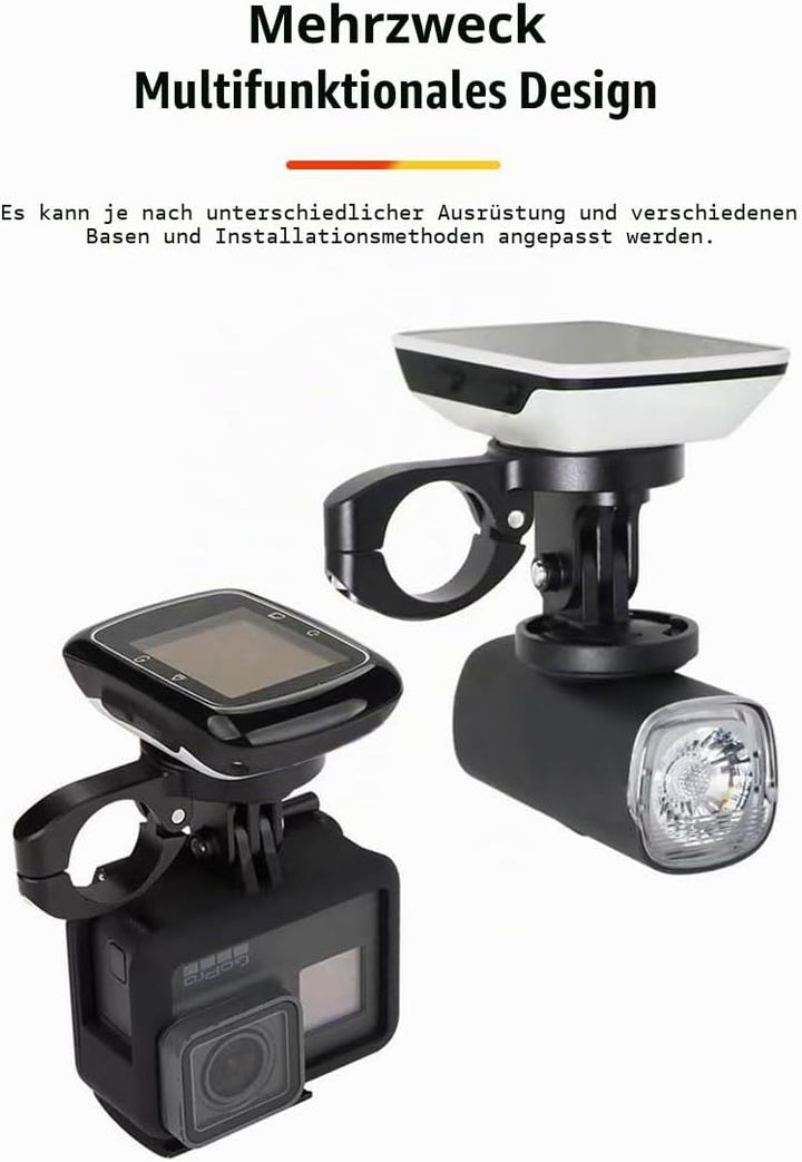 GPS-Computerhalterung für Aero Bars, TT Bars oder Tri Bars für Rennräder und Triathlon, kompatibel m