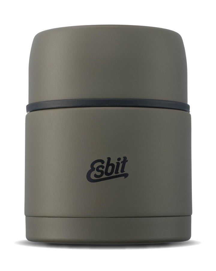 Esbit Thermobehälter Classic für Speisen - Warmhaltebehälter 500 ml in Olivgrün - aus Edelstahl für