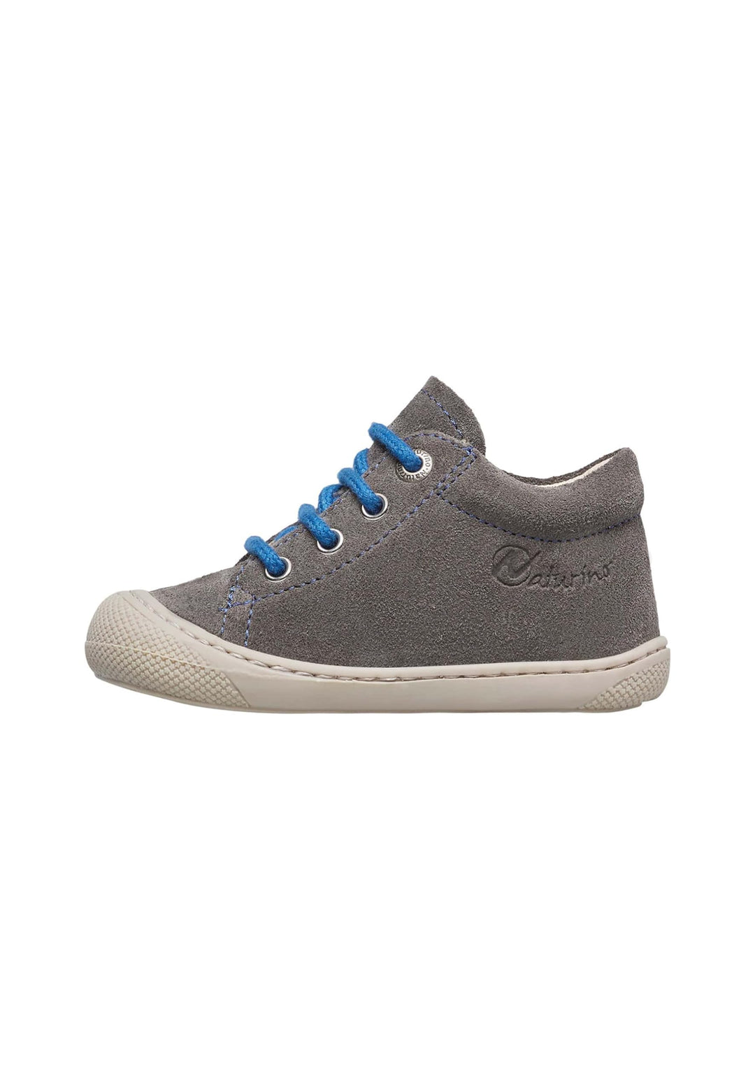 Naturino Lauflernschuhe aus Leder mit Wollfutter 19 EU Anthrazit Blau, 19 EU Anthrazit Blau