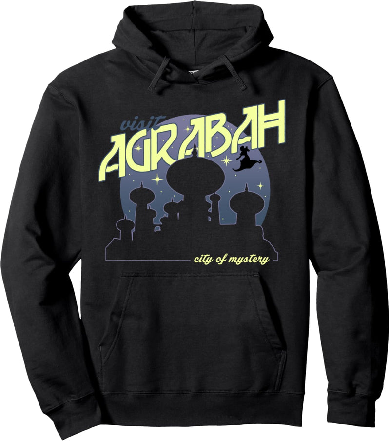 Disney Aladdin Visit Agrabah City Of Mystery Silhouette Pullover Hoodie