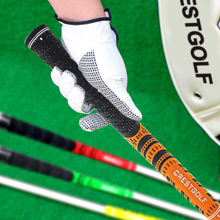 CRESTGOLF Golfgriffe Aktualisierte Multi-Compound-Golfgriffe für Golfschläger, Golf Grips Set mit 13
