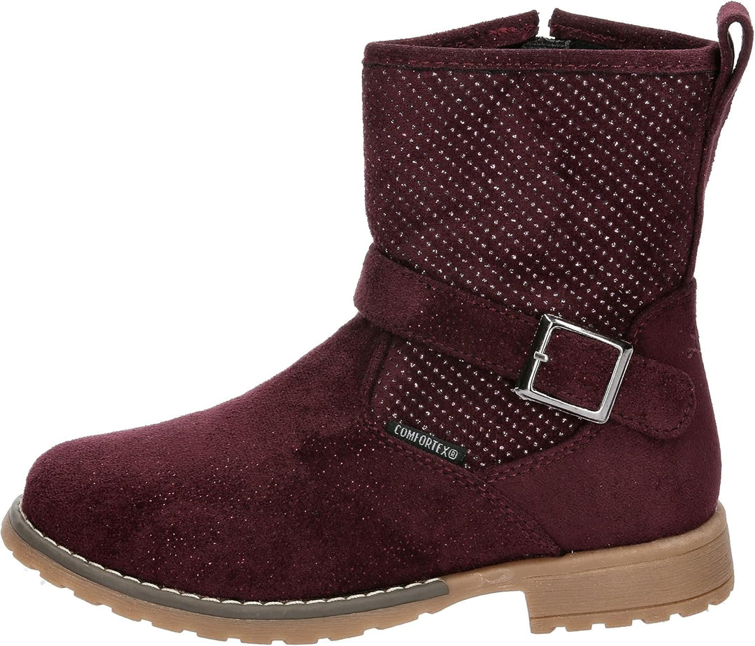 Lico Mädchen Laurie Mode-Stiefel 31 EU Bordeaux, 31 EU Bordeaux