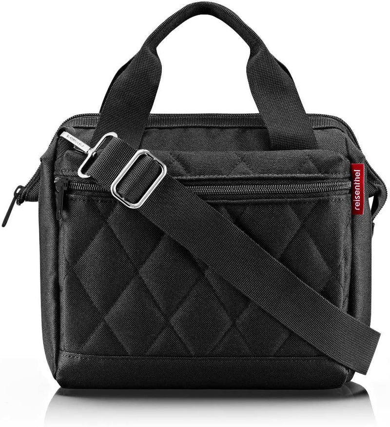 reisenthel allrounder cross rhombus black – Kleine Crossbody Bag mit abnehmbarem und verstellbarem S