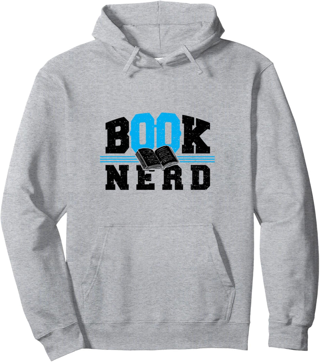 Bücherwurm: Book Nerd - Lesen Sprüche Pullover Hoodie