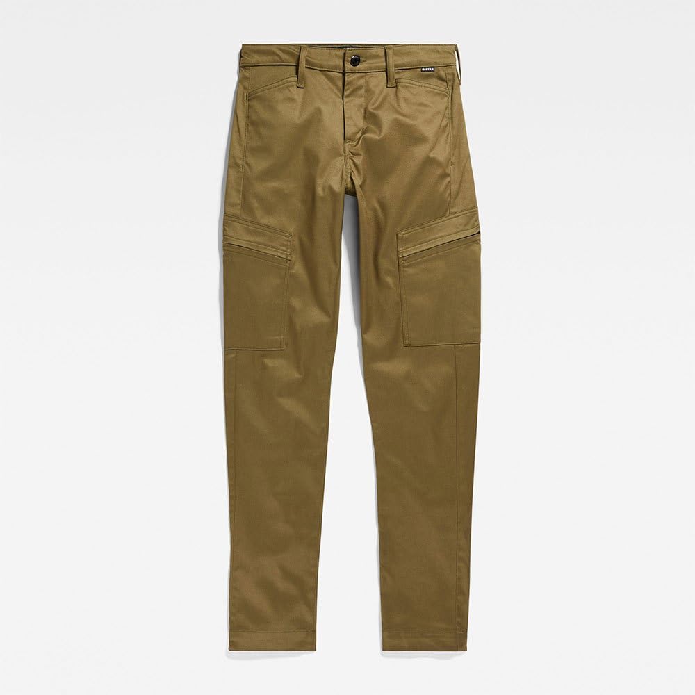 G-STAR Damen Slim Cargo Pants 24W / 30L Grün (Dark Olive D23572-c072-c744), 24W / 30L Grün (Dar