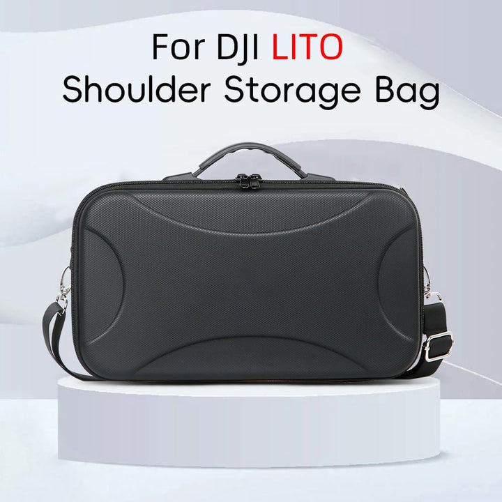 Tragetasche für DJI Lito X1/Lito 1, All-in-One PU Tragbare Aufbewahrungstasche mit Schultergurt, Rei