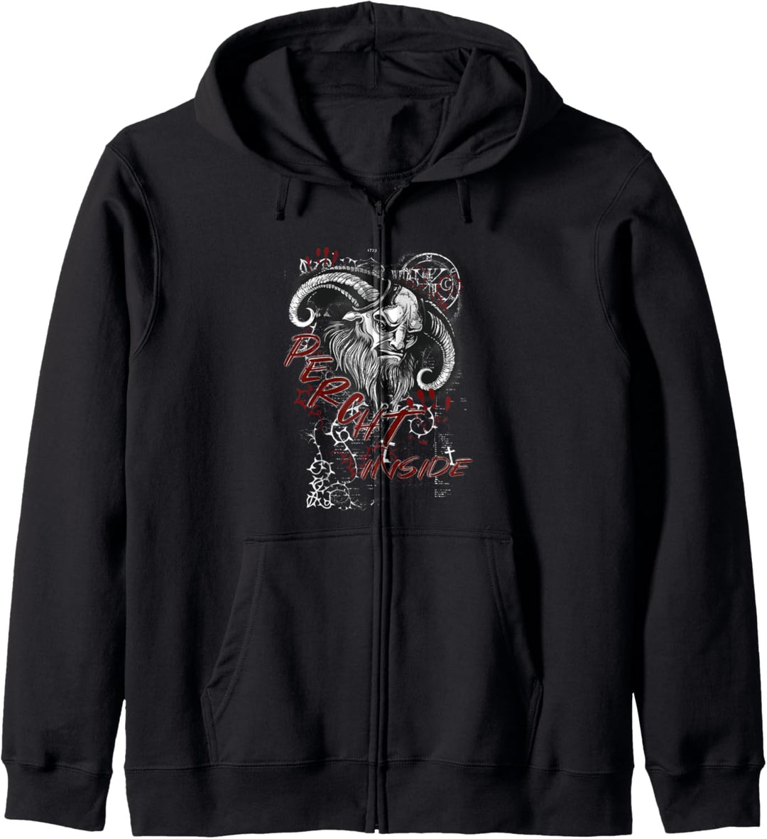 Percht inside | Perchten-Kostüme | Krampus | Teufel Nikolo Kapuzenjacke